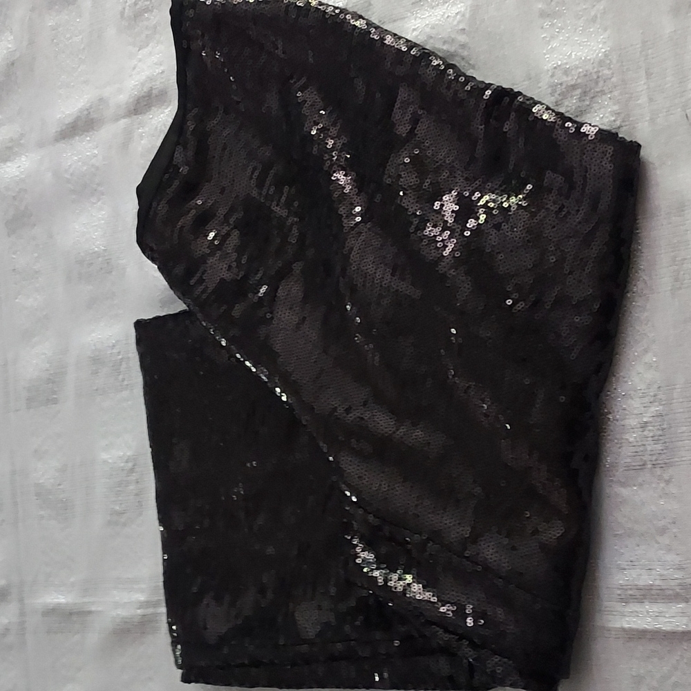 Chico size 0 sequins pants black